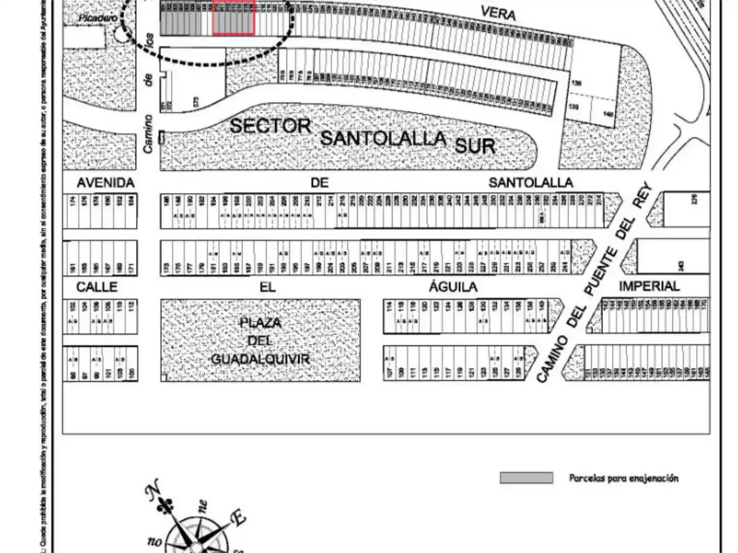 Vista exterior de Terreno en venta en Almonte