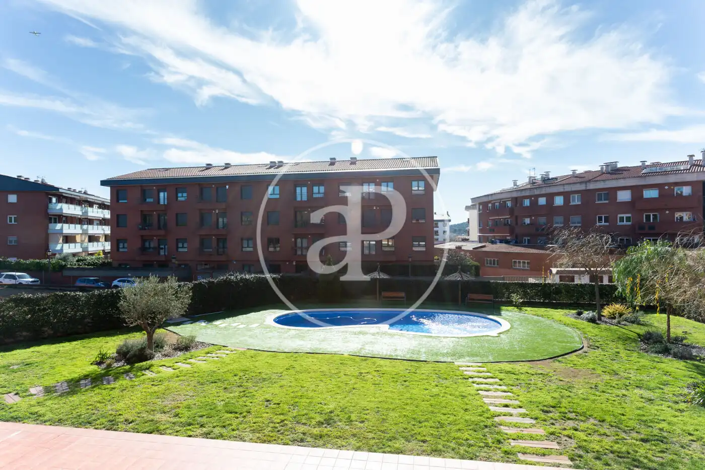 Vista exterior de Pis en venda en Sant Quirze del Vallès amb Calefacció, Terrassa i Traster