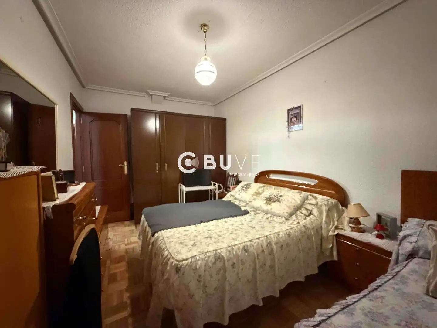 Schlafzimmer von Wohnung zum Verkauf in León Capital  mit Heizung, Terrasse und Abstellraum