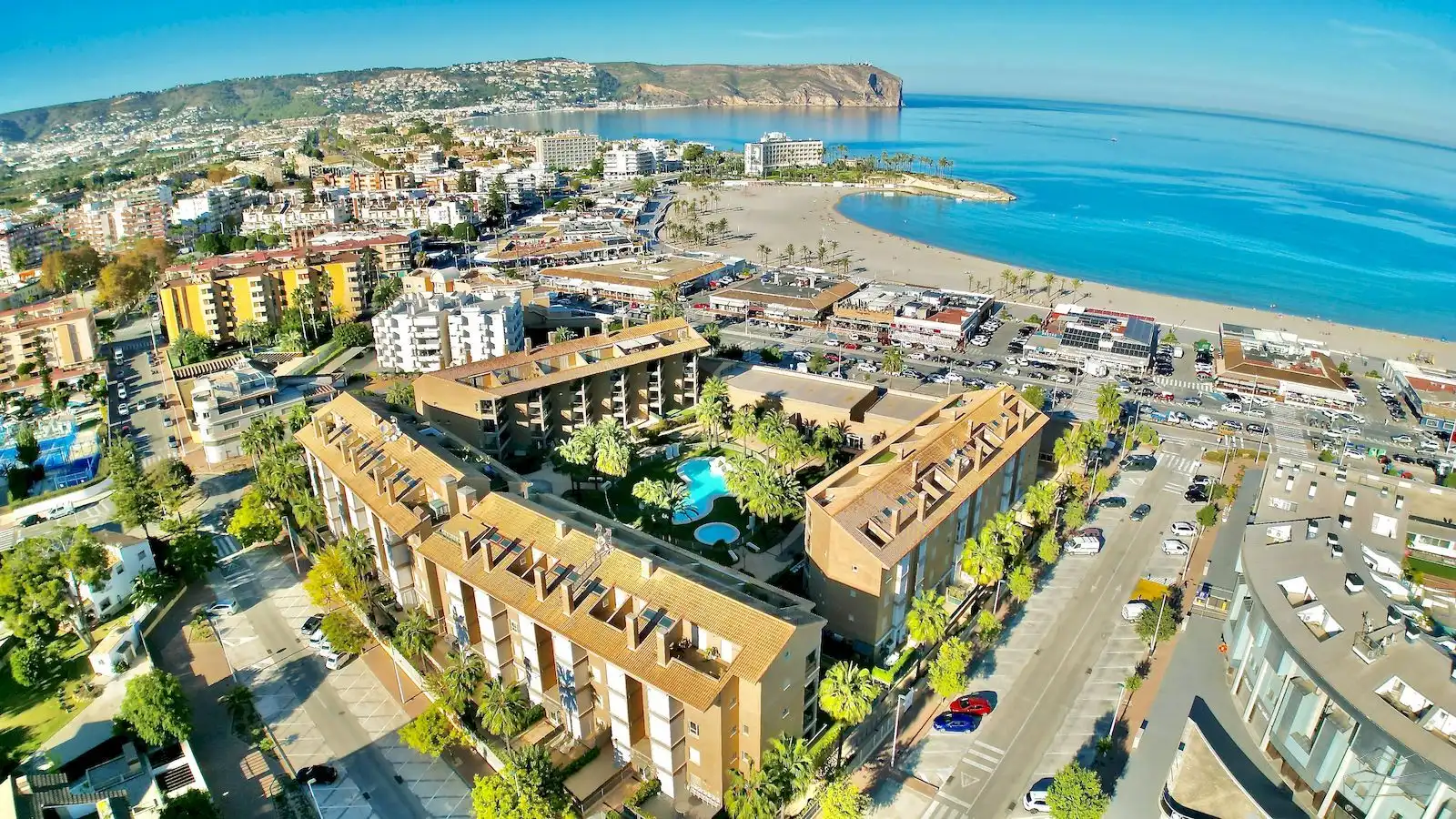 Exterior view of Apartments for sale in Jávea / Xàbia  with Air Conditioner, Heating and Private garden