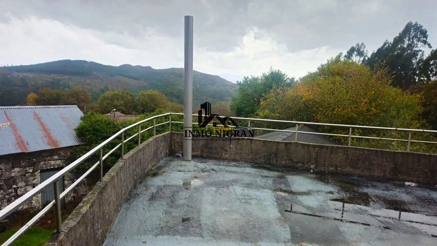 Vista exterior de Finca rústica en venta en Crecente con Terraza