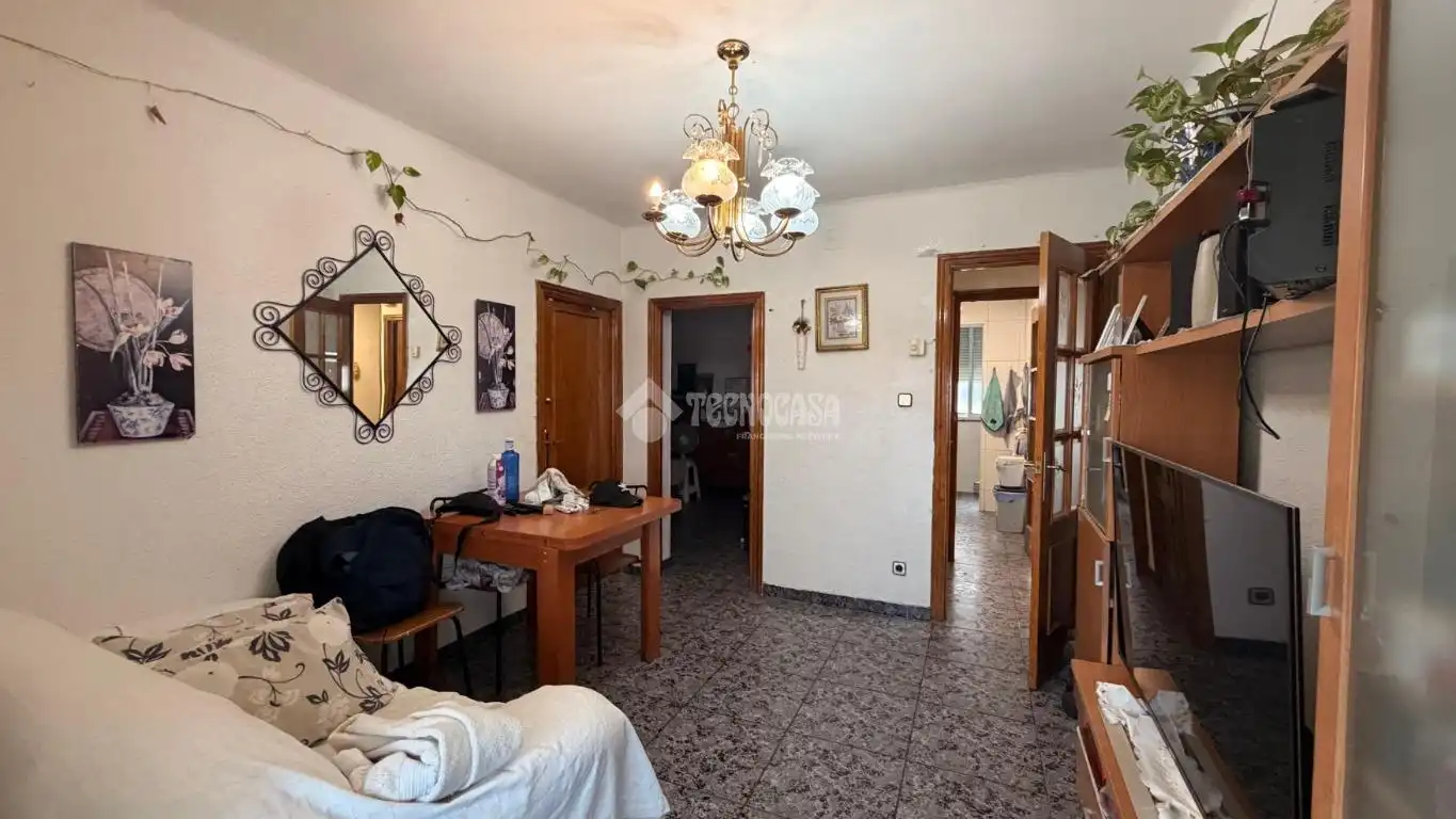 Sala d'estar de Pis en venda en Madrid amb Terrassa