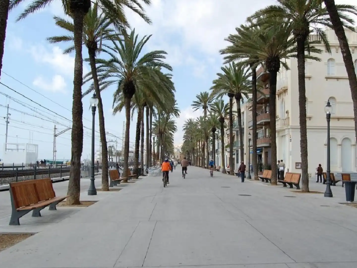 Vista exterior de Pis en venda en Badalona