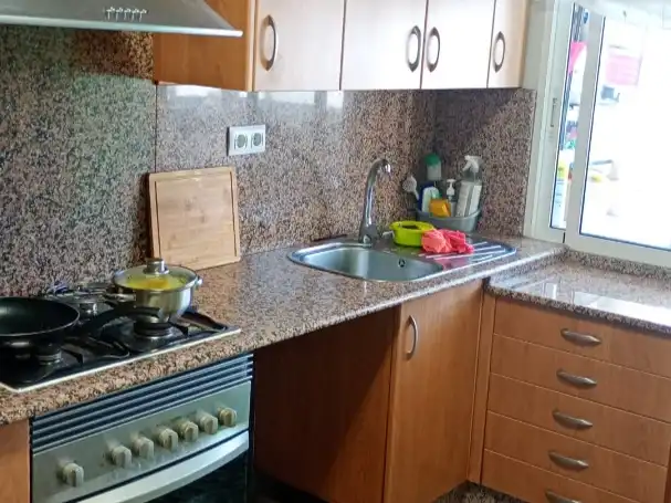 Kitchen of Flat for sale in Torre-Pacheco  with Air Conditioner, Terrace and Furnished