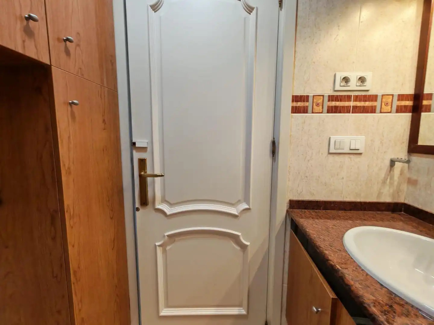 Baño de Apartamento en venta en Barcelona con Calefacción, Parquet y Balcón