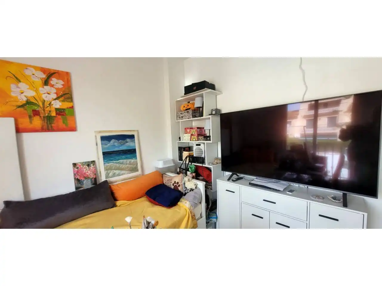 Sala d'estar de Casa adosada en venda en Ayamonte amb Aire condicionat, Terrassa i Moblat