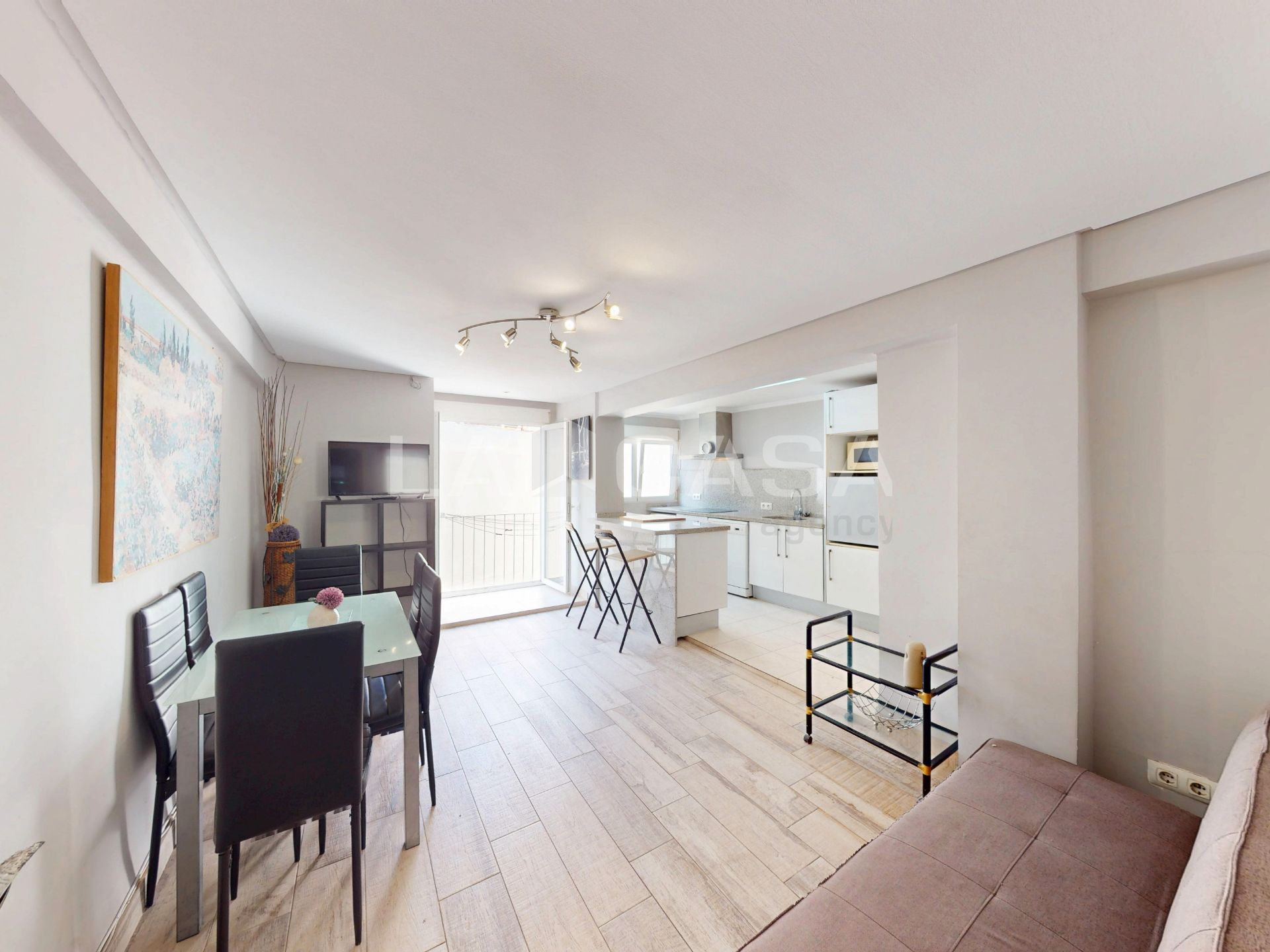 Vista exterior de Pis en venda en  Valencia Capital amb Balcó