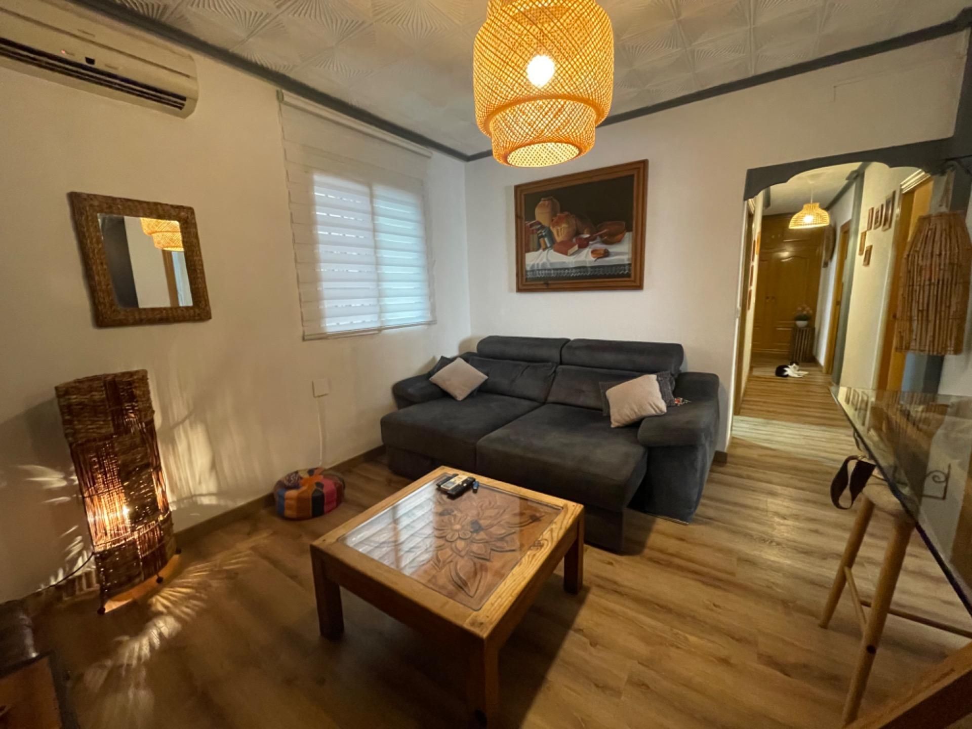 Living room of Planta baja for sale in  Valencia Capital  with Air Conditioner