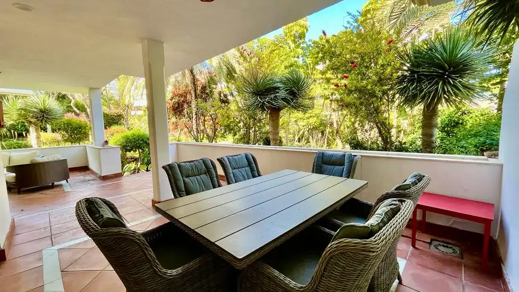 Terrace of Ground floor for rent in Marbella  with Air Conditioner, Private garden and Terrace