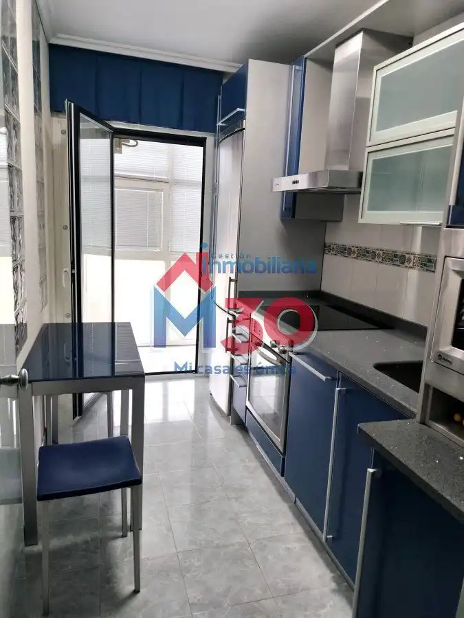 Cocina de Apartamento en venta en Ribera Baja / Erriberabeitia con Calefacción, Terraza y Trastero