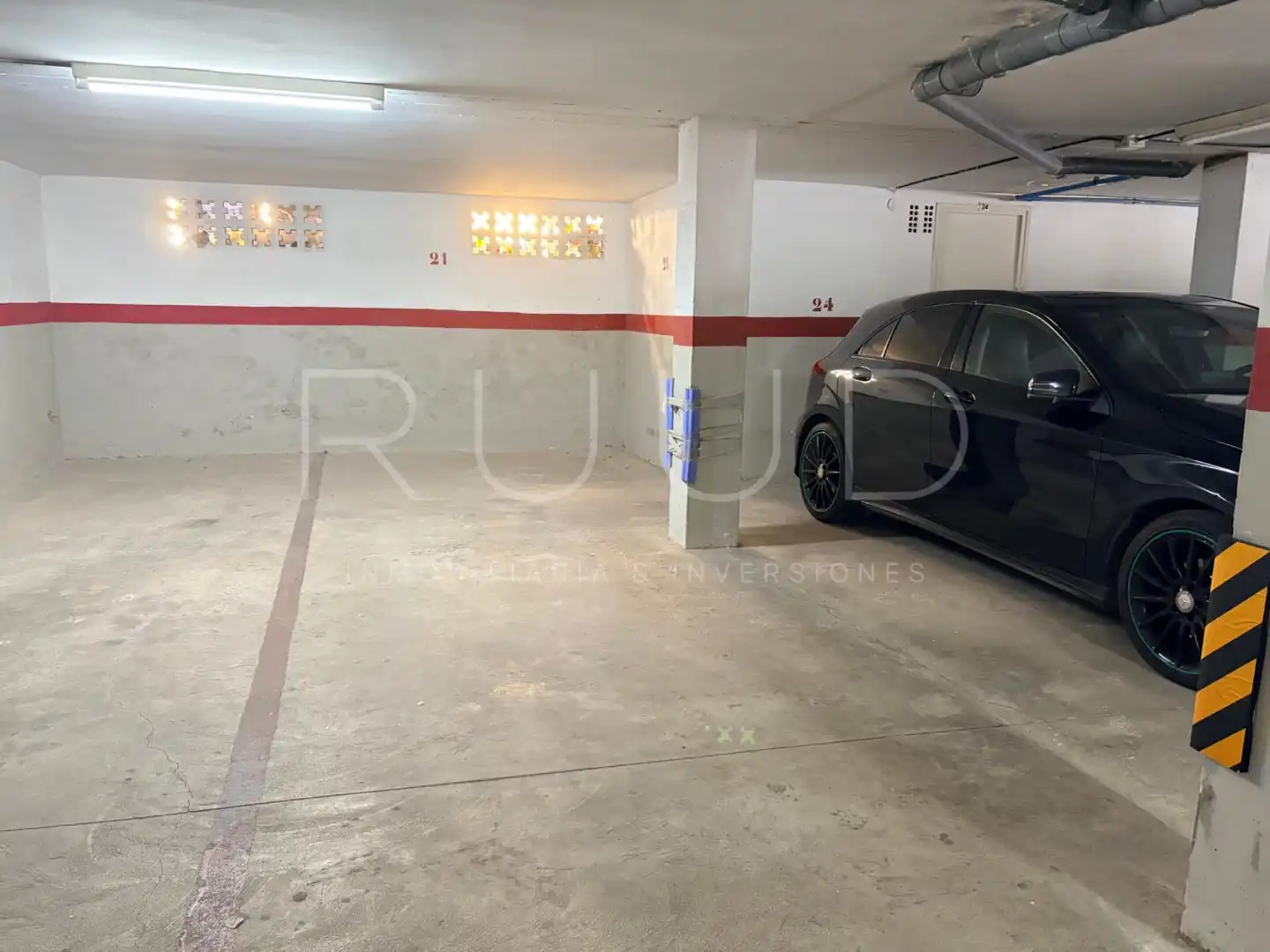 Parking of Flat for sale in Castelldefels  with Air Conditioner, Heating and Parquet flooring