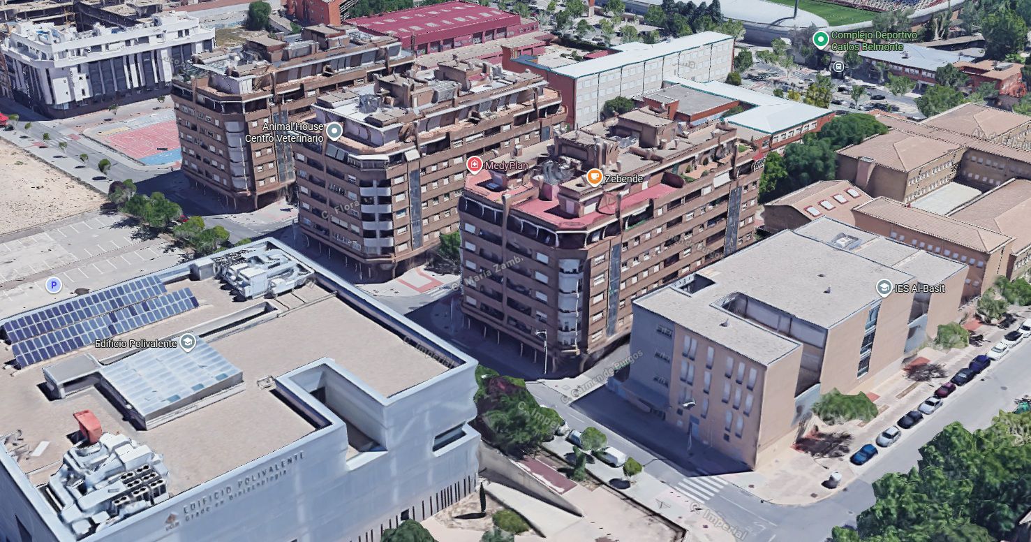 Exterior view of Flat for sale in  Albacete Capital  with Heating and Balcony