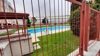 Swimming pool of Flat for sale in  Madrid Capital  with Air Conditioner and Swimming Pool