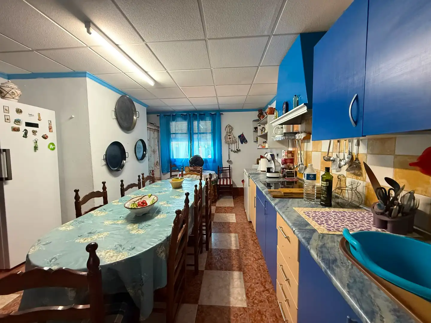 Cocina de Casa o chalet en venta en Argamasilla de Alba con Jardín privado, Terraza y Piscina