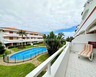 Vista exterior de Pis de lloguer en Puerto de la Cruz amb Terrassa i Piscina