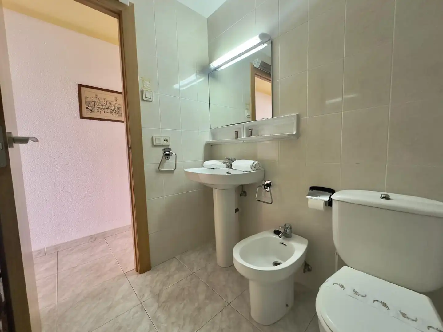 Bany de Apartament en venda en Benidorm amb Aire condicionat, Terrassa i Moblat