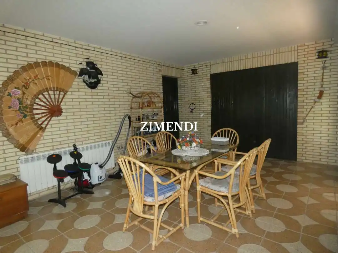 Garden of Houses for sale in Albelda de Iregua  with Heating, Terrace and Swimming Pool