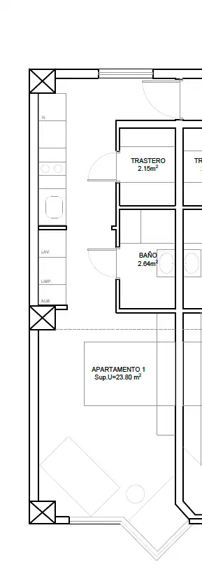 Estudi de lloguer en Las Palmas de Gran Canaria amb Parquet, Moblat i Rentadora