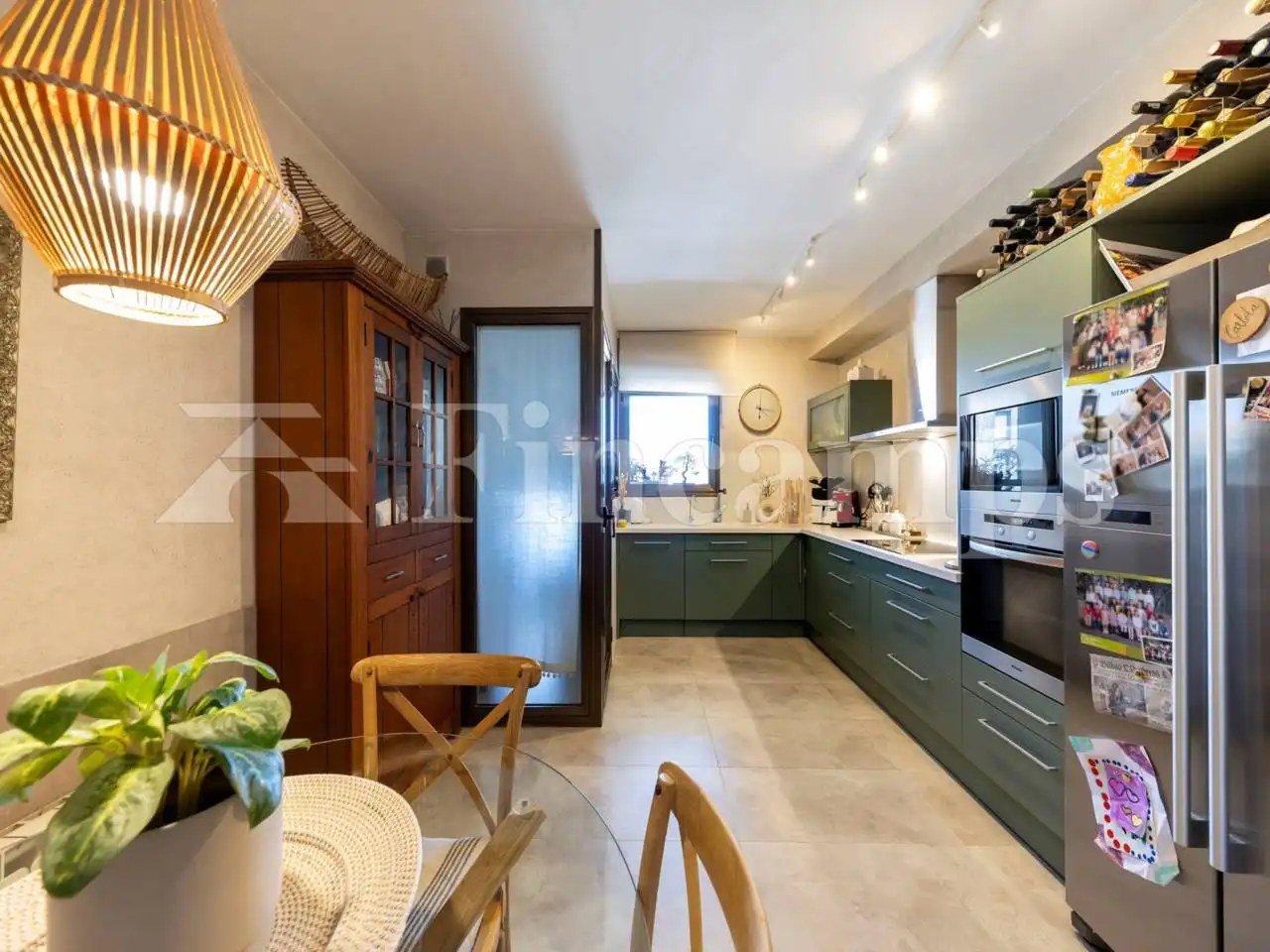 Kitchen of Attic for sale in Sabadell  with Air Conditioner, Heating and Parquet flooring