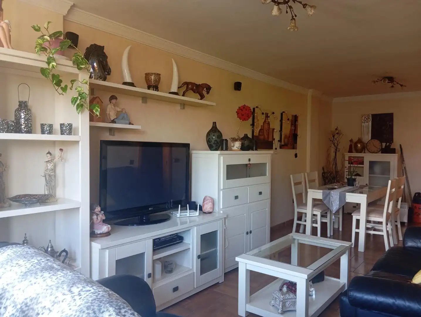 Living room of Flat for sale in Málaga  with Heating and Furnished