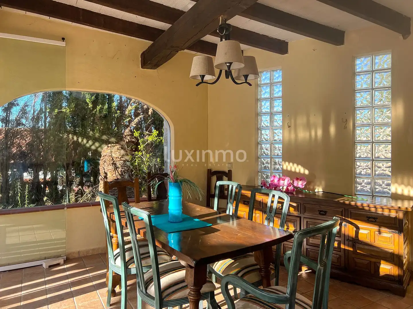 Dining room of Houses for sale in Dénia  with Terrace, Storage room and Swimming Pool