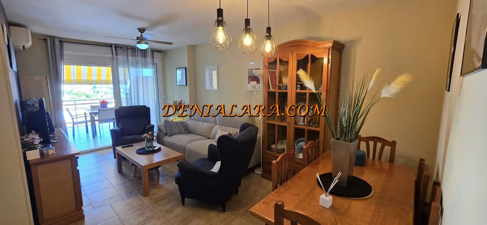Living room of Duplexes for sale in Dénia  with Air Conditioner, Terrace and Storage room