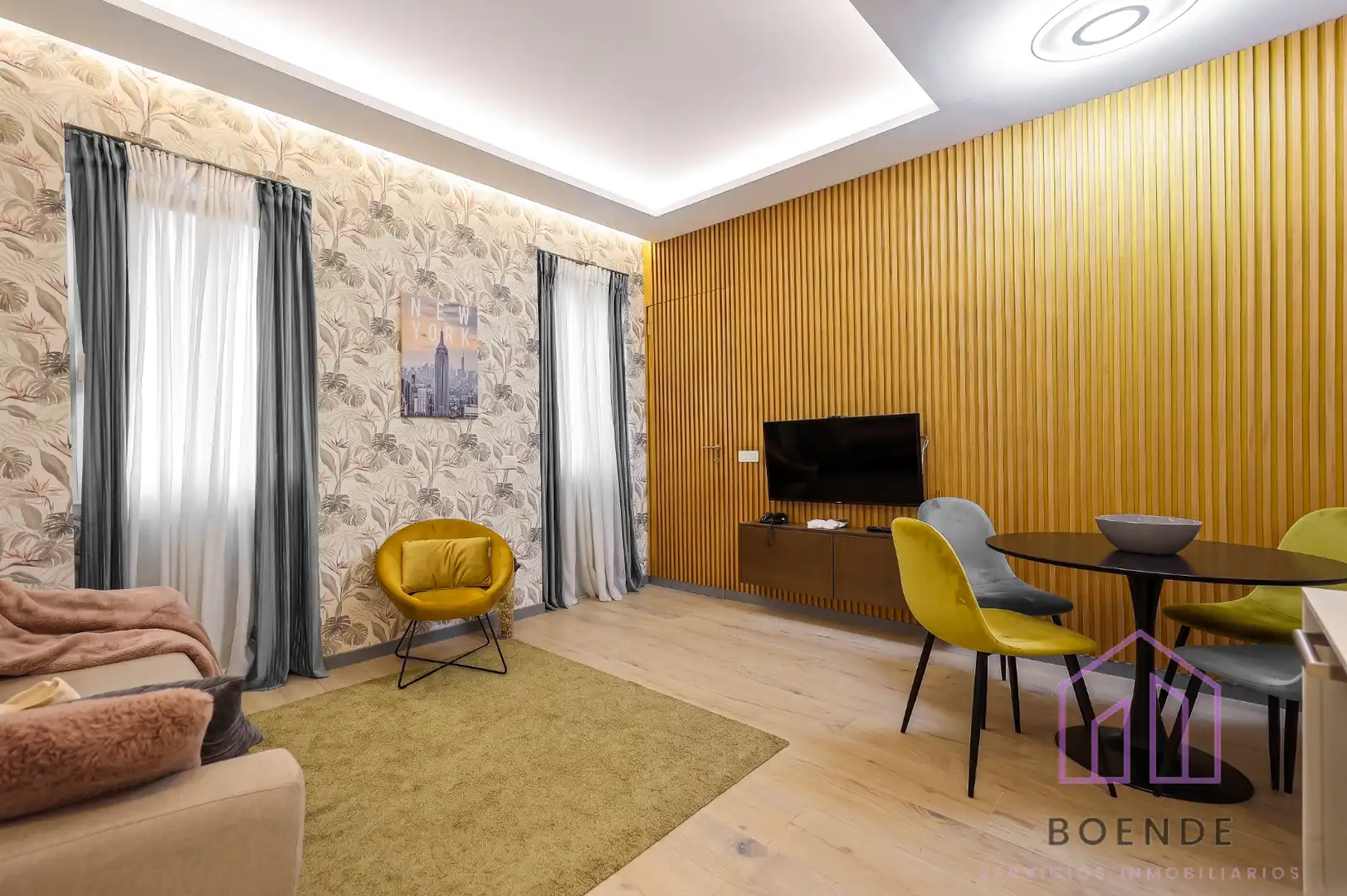 Sala de estar de Piso en venta en Madrid con Aire acondicionado, Calefacción y Parquet