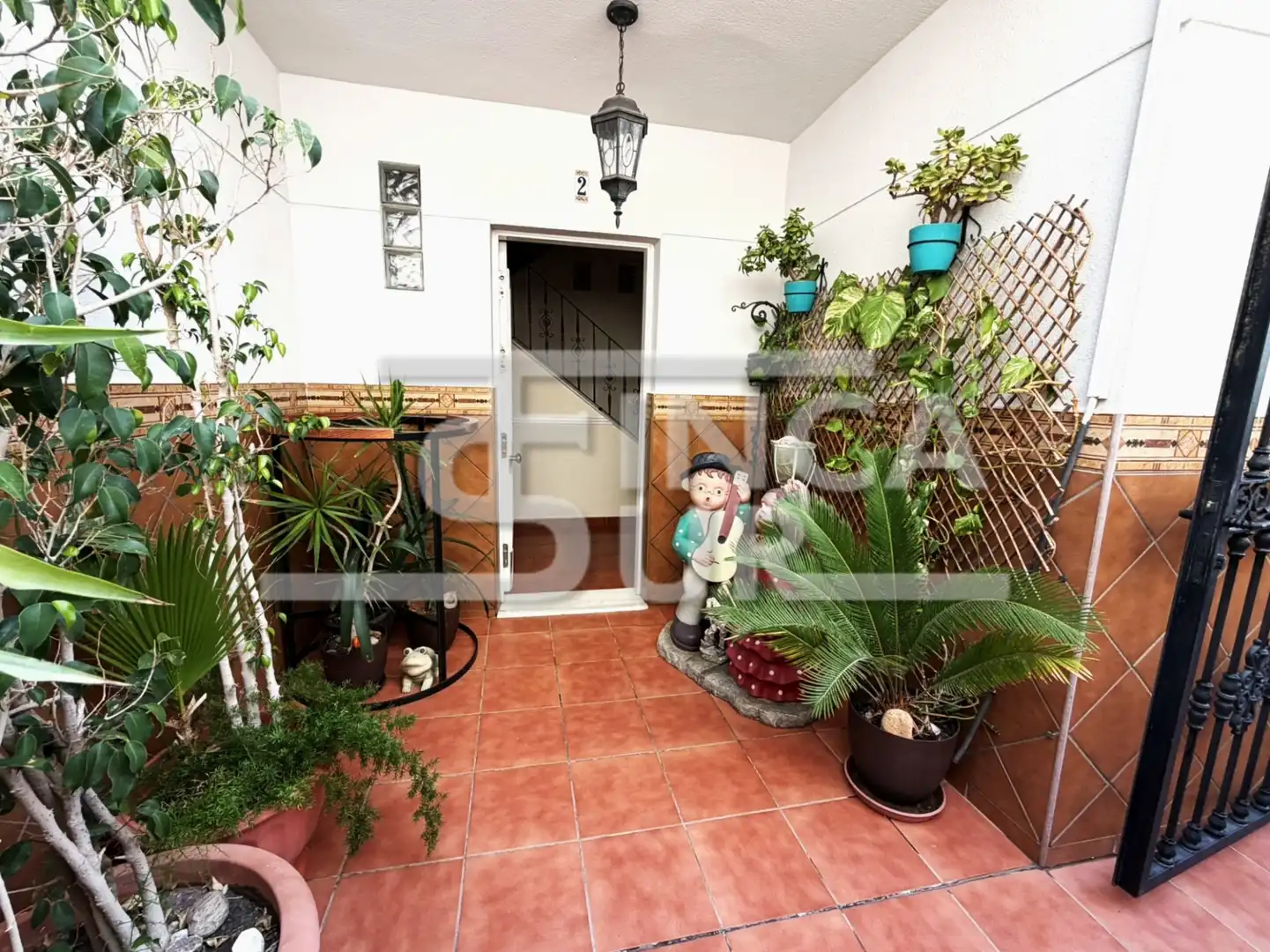 Jardín de Casa adosada en venta en Roquetas de Mar con Aire acondicionado, Calefacción y Terraza