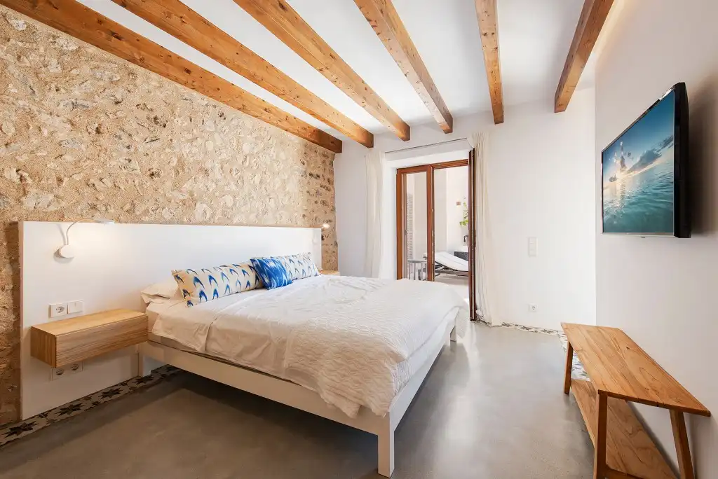 Bedroom of Country homes for sale in Pollença  with Air Conditioner, Heating and Private garden