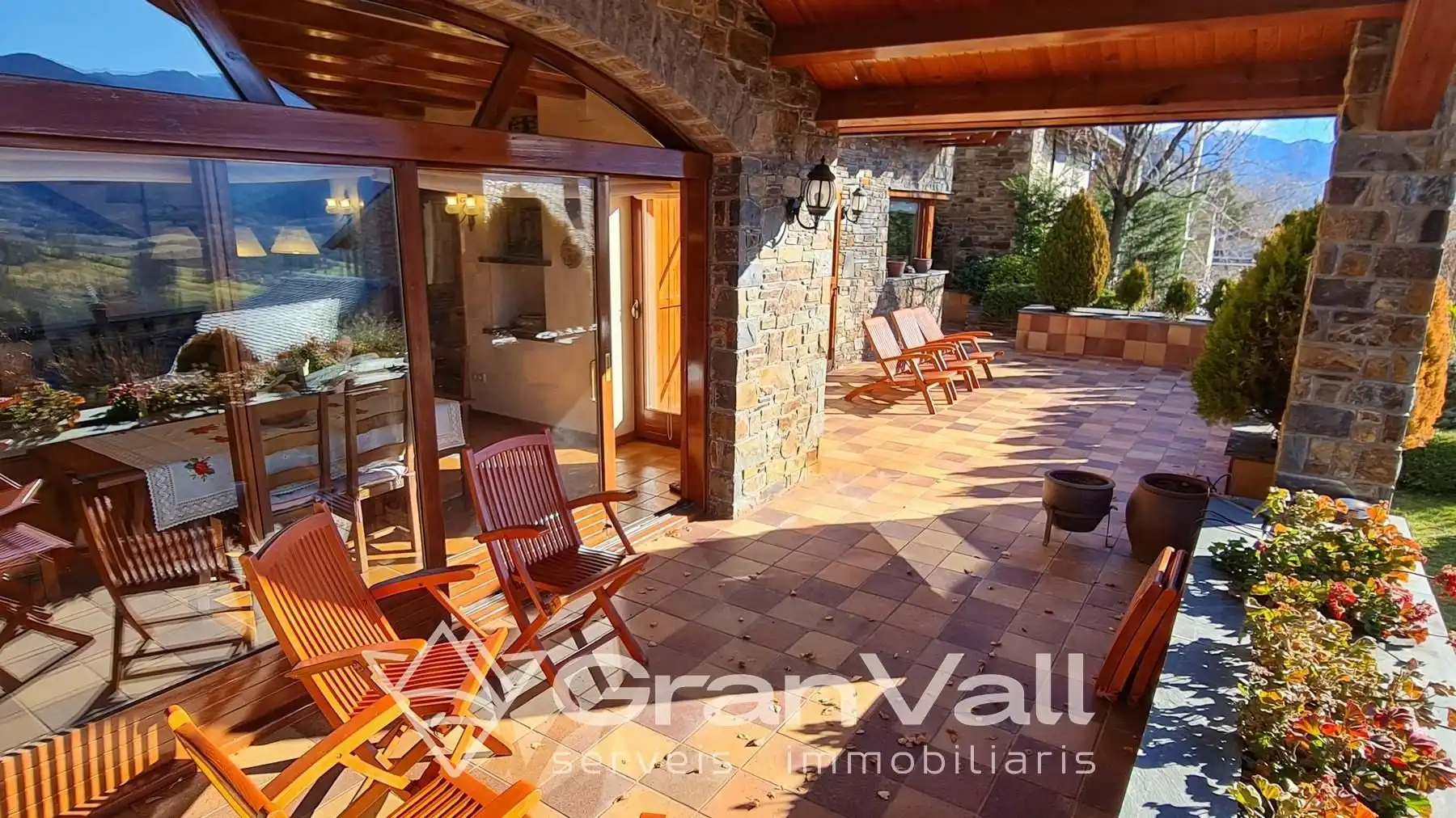 Terraza de Casa o chalet en venta en Prullans con Calefacción, Jardín privado y Parquet