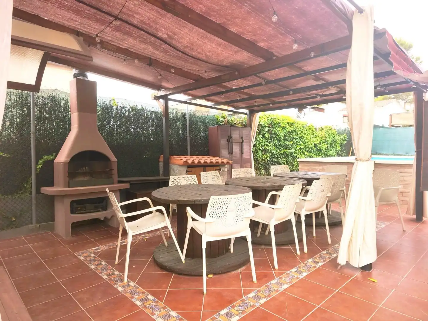 Terraza de Finca rústica en venta en Masquefa con Calefacción y Parquet