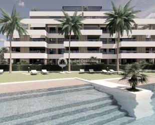 Swimming pool of Apartment for sale in Los Alcázares  with Air Conditioner, Heating and Terrace