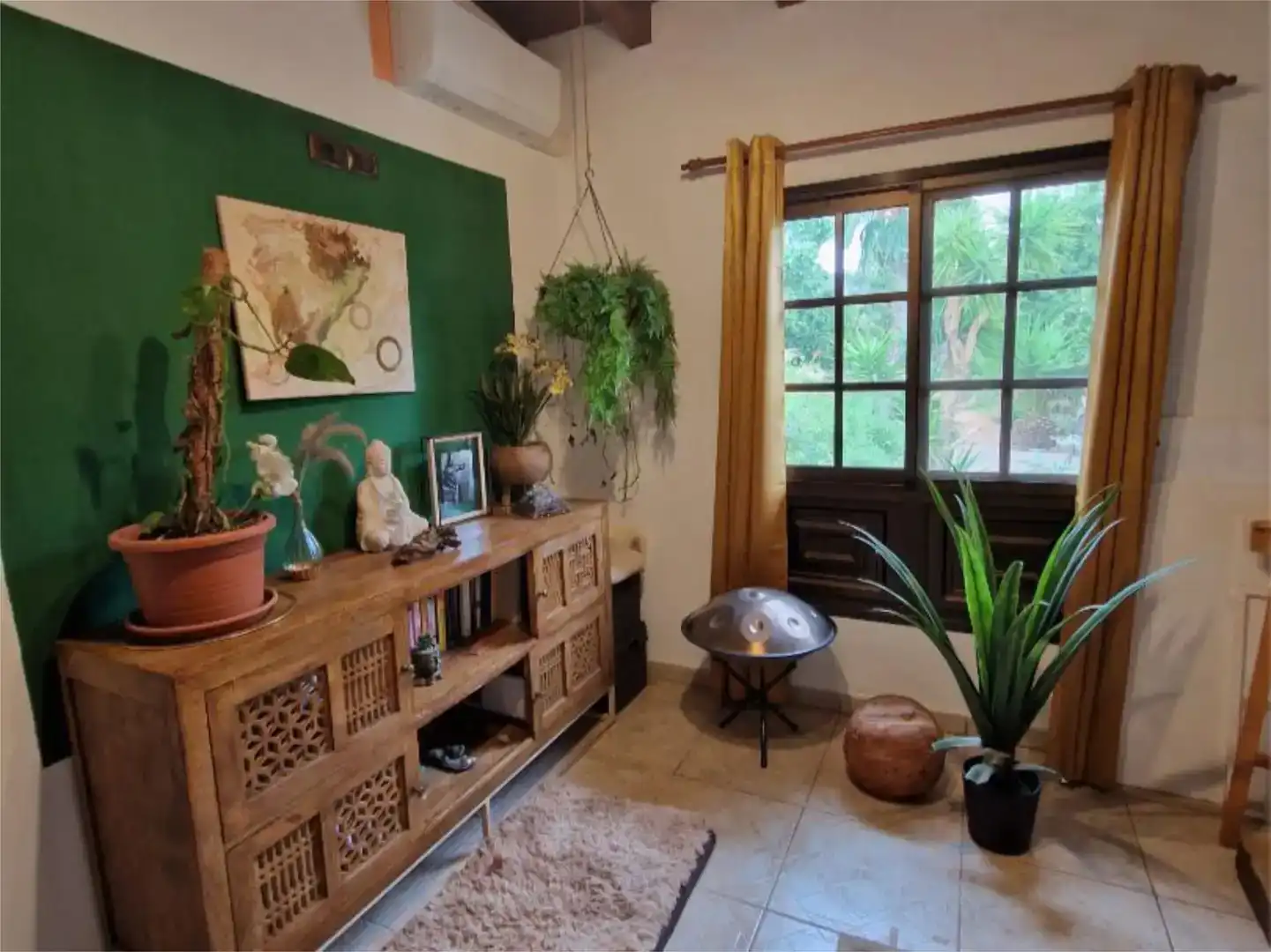 Living room of Flat for sale in Guía de Isora  with Air Conditioner, Private garden and Storage room