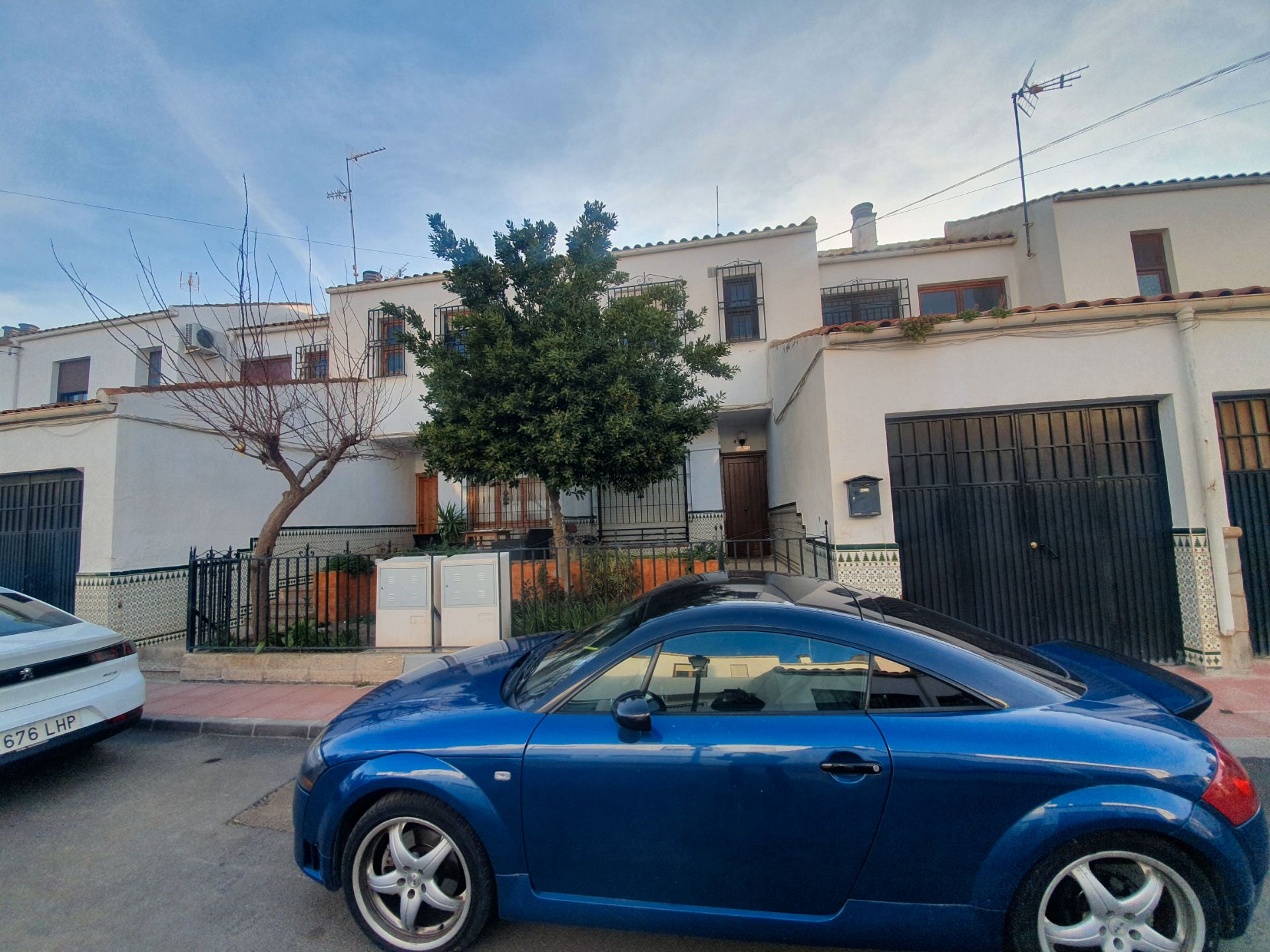 Vista exterior de Casa adosada en venda en Valle del Zalabí amb Aire condicionat, Jardí privat i Terrassa