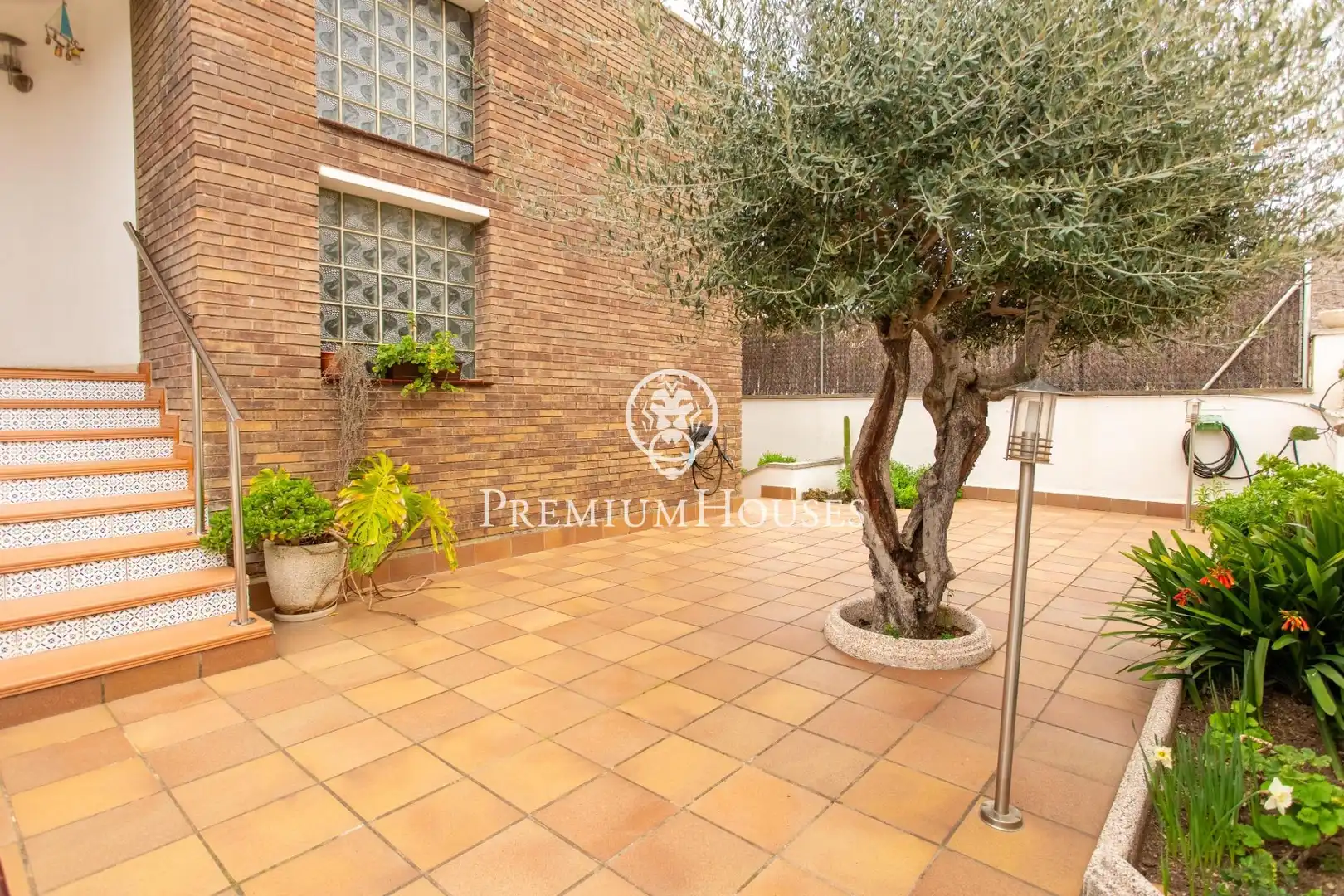 Terraza de Casa o chalet en venta en Badalona con Aire acondicionado, Calefacción y Jardín privado