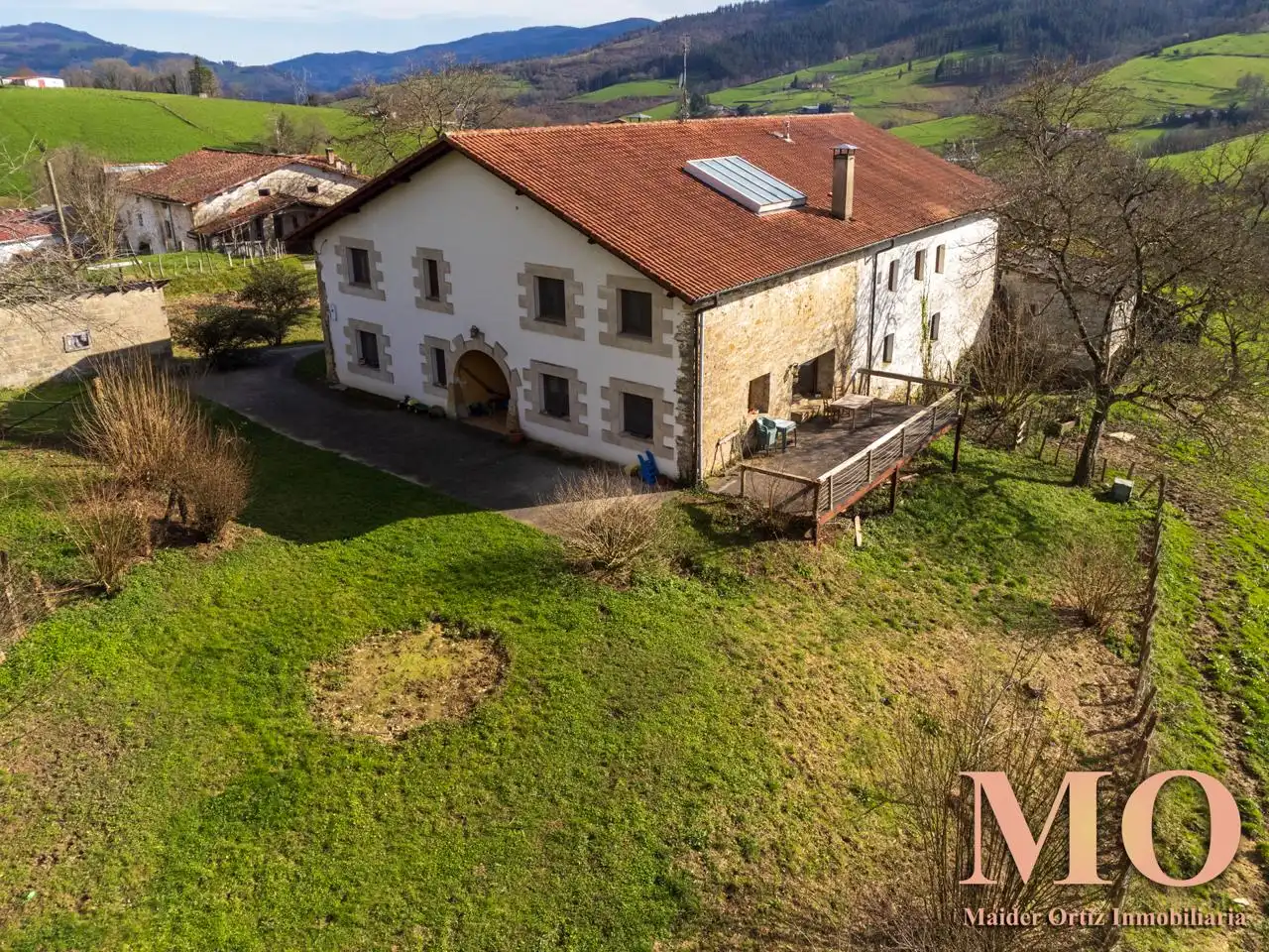 Außenansicht von Country house zum Verkauf in Bergara mit Heizung, Privatgarten und Terrasse