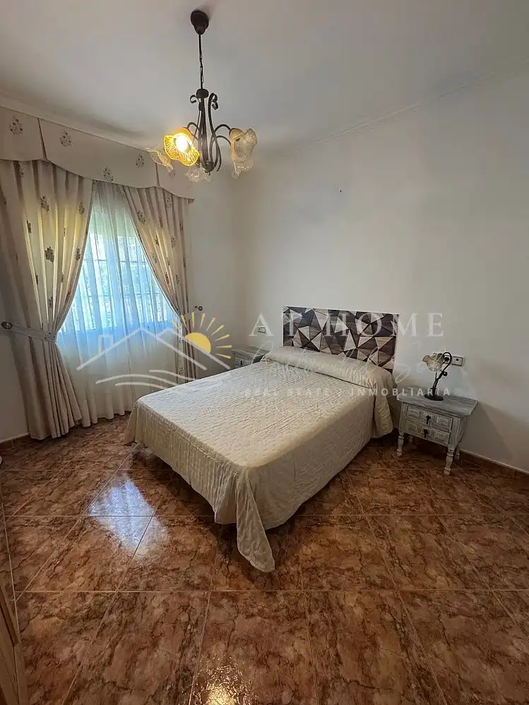 Schlafzimmer von Haus oder Chalet zur Miete in Torrox mit Ofen
