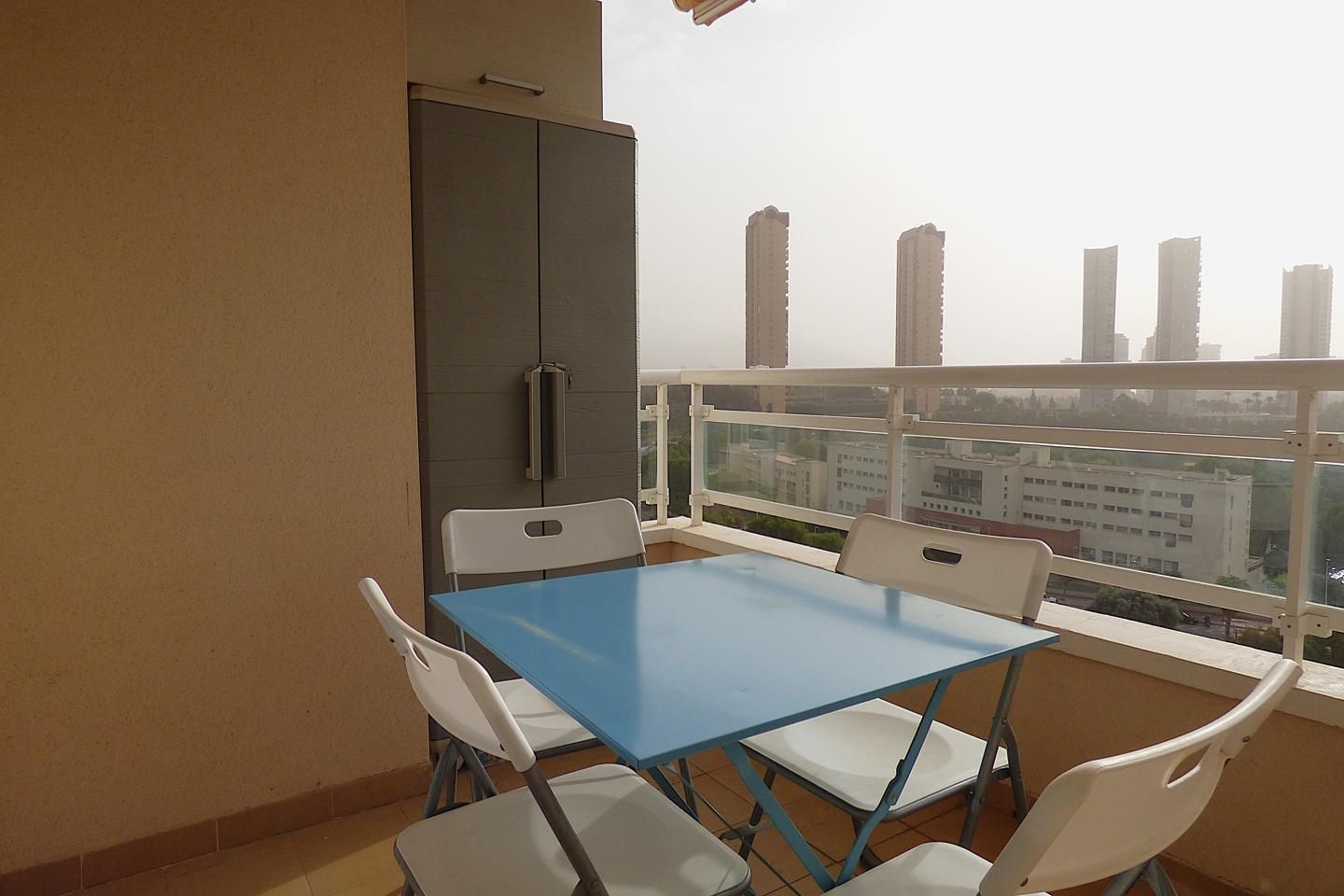 Terrassa de Apartament en venda en Benidorm amb Aire condicionat, Terrassa i Piscina comunitària