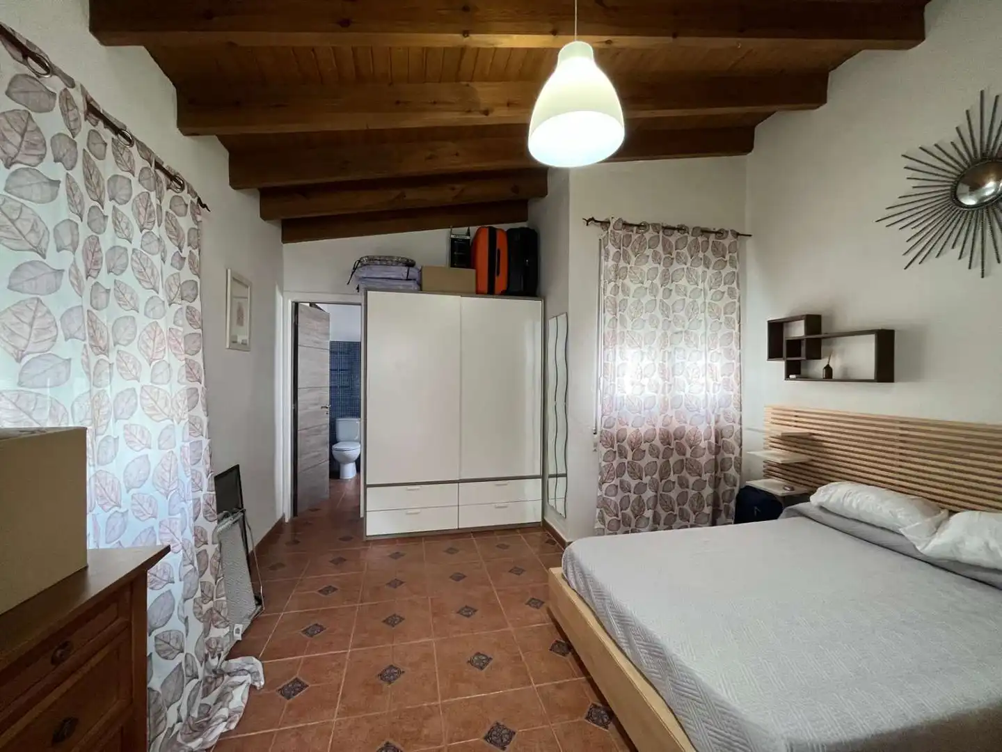 Dormitori de Apartament de lloguer en Cuevas del Almanzora amb Terrassa i Moblat