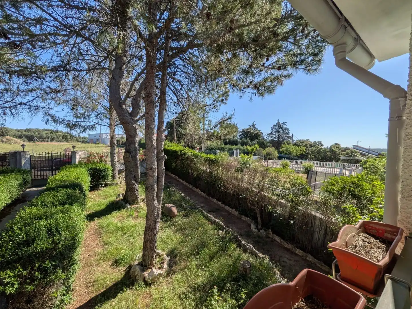 Jardí de Casa o xalet en venda en Escopete