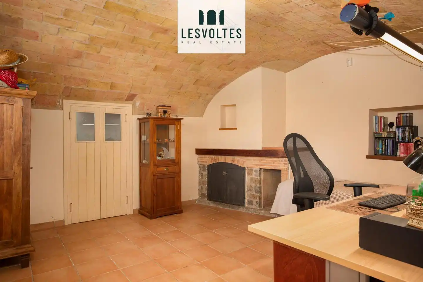 Sala de estar de Casa o chalet en venta en Vall-llobrega con Calefacción, Jardín privado y Terraza