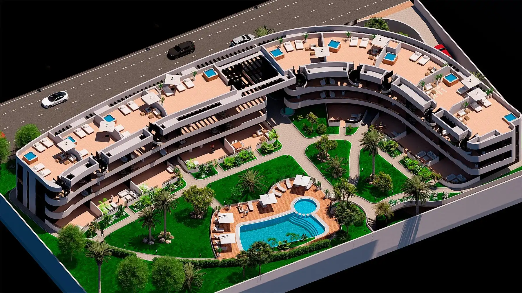 Apartament amb piscina en venda a Las Lomas de Rame - Bahía Bella, imagen 5