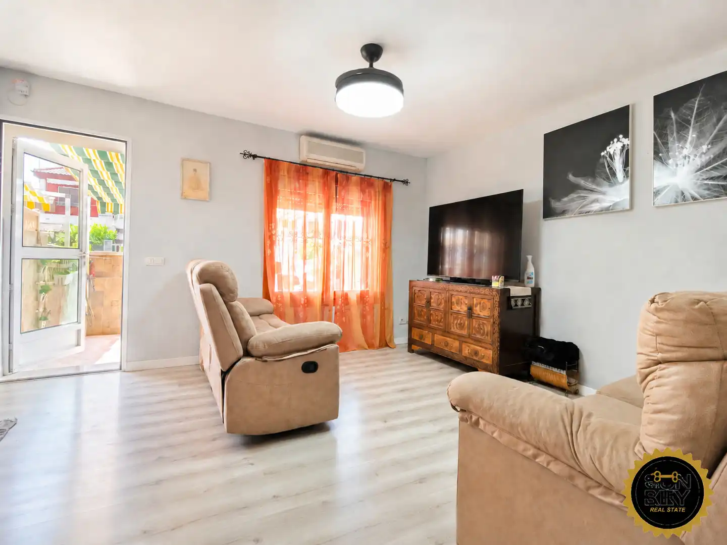Wohnzimmer von Maisonette zum Verkauf in Mazarrón mit Möbliert