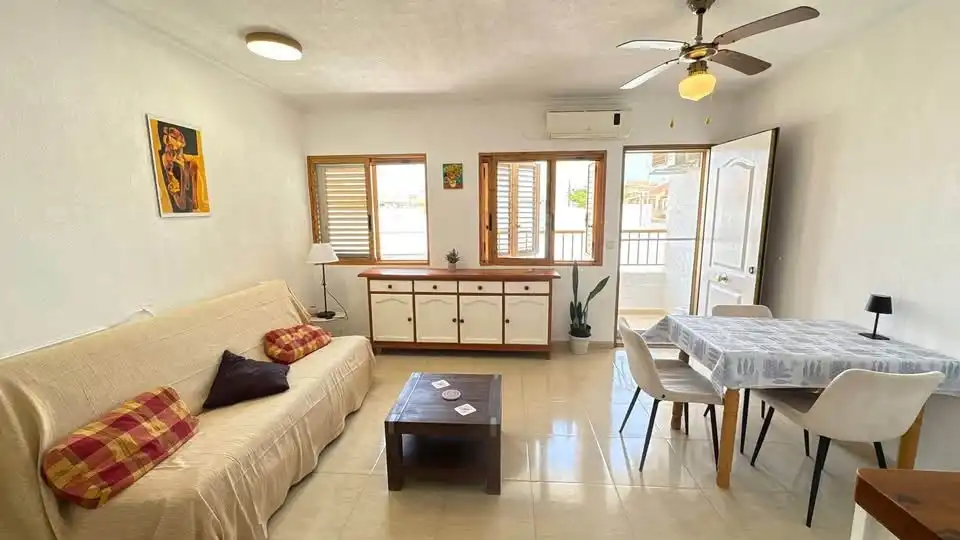 Living room of Apartments for sale in San Pedro del Pinatar  with Air Conditioner, Furnished and Oven