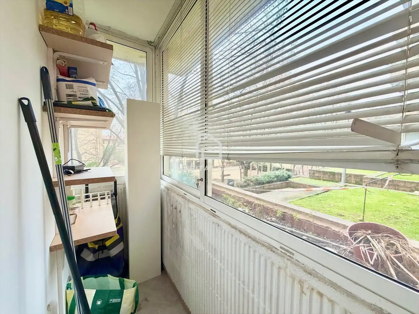Terrasse von Wohnung zum Verkauf in Girona mit Heizung, Privatgarten und Abstellraum