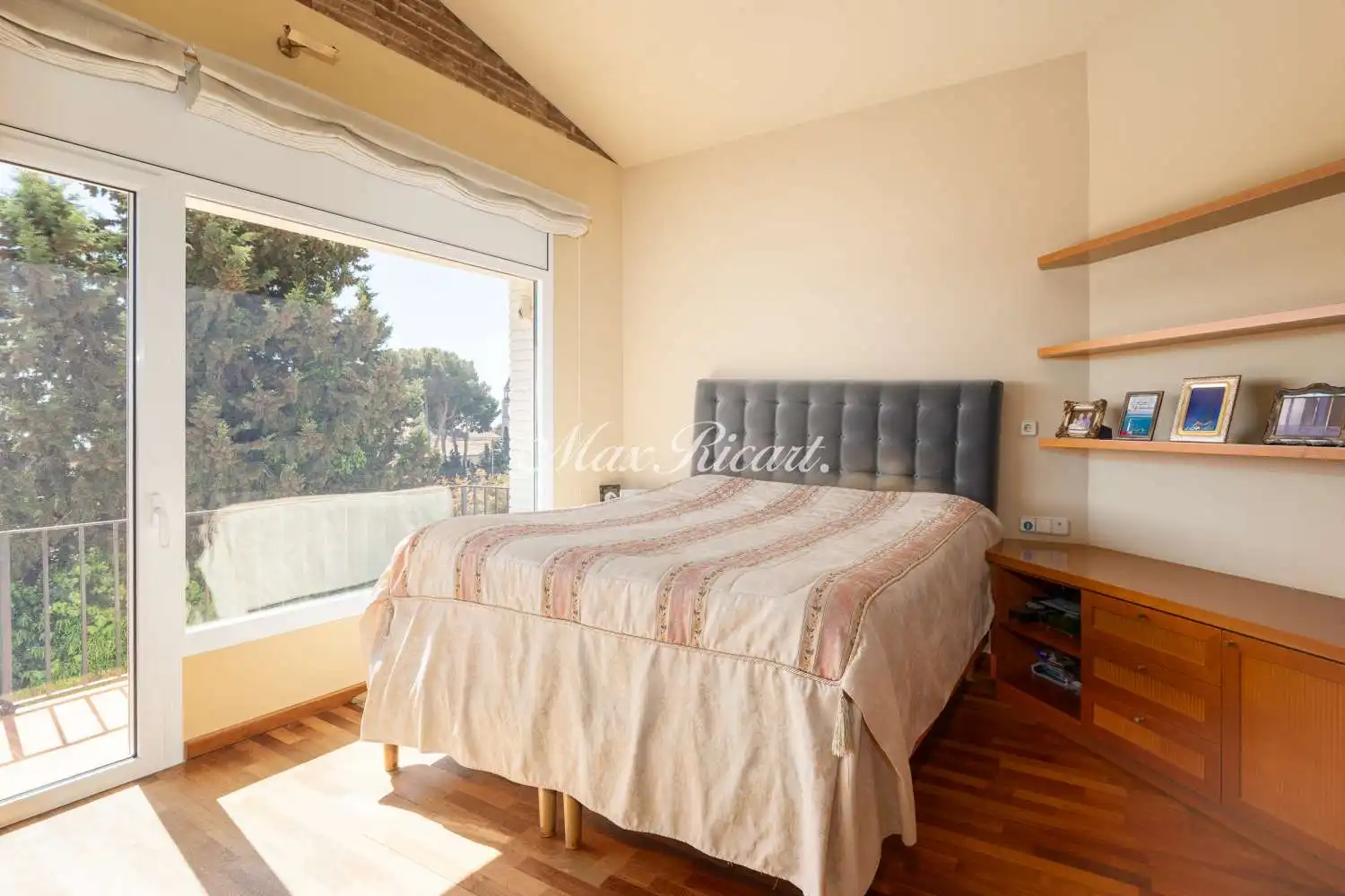 Bedroom of Houses for rent in Barcelona  with Air Conditioner, Heating and Terrace
