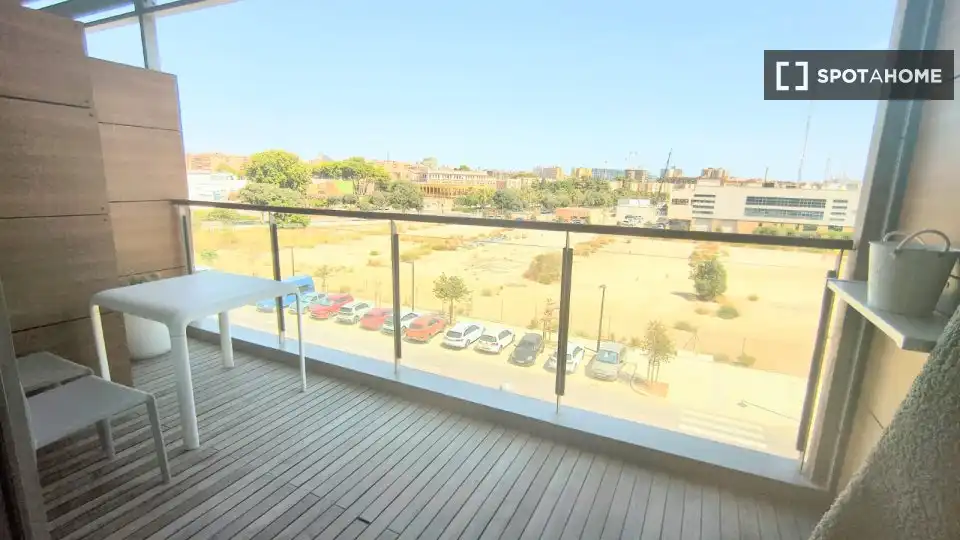 Terraza de Piso de alquiler en La Constitución - Canaleta