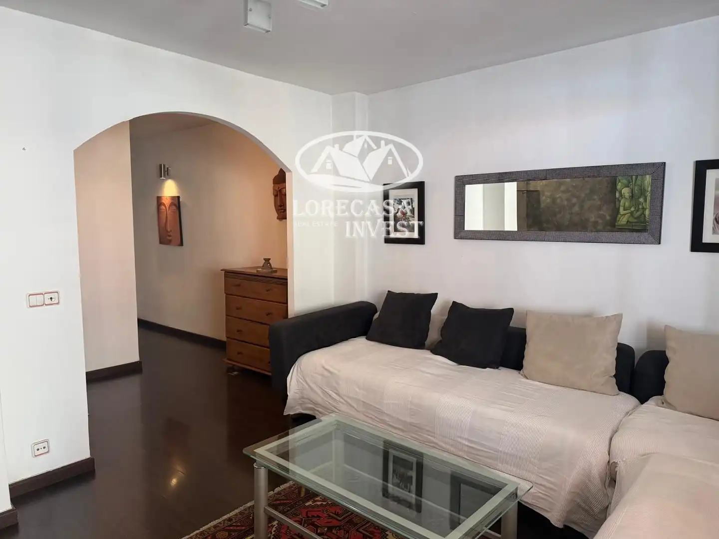 Sala d'estar de Àtic en venda en  Palma de Mallorca amb Terrassa i Moblat