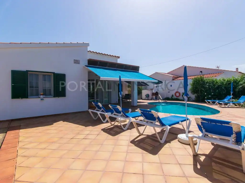 Swimming pool of Houses for sale in Alaior  with Air Conditioner and Swimming Pool