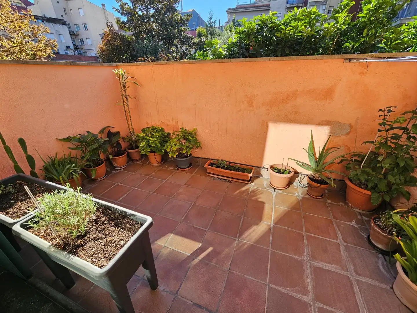 Terraza de Casa adosada en venta en Granollers